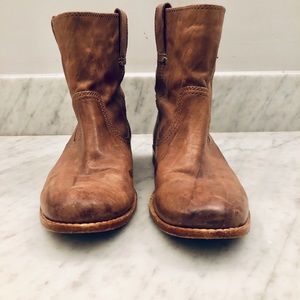 Frye slip on booties